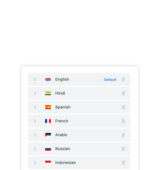 Multilingual App Development